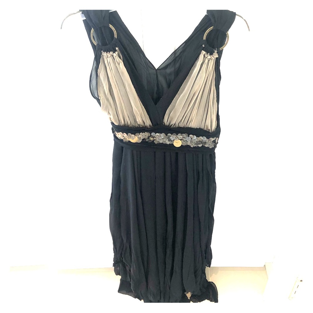 Tea length formal dress
